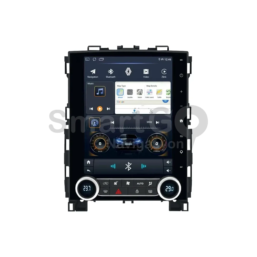 Renault Megane 4 OEM 9.7 İnç Tesla Android Multimedya 4+64 GB