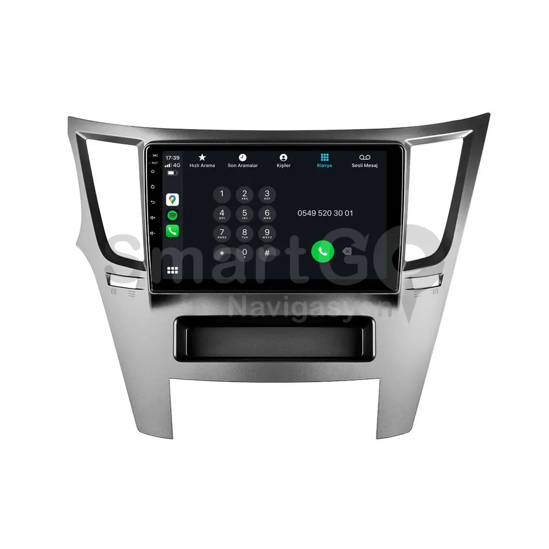 Subaru Outback Android Multimedya Sistemi (2010-2014) - Legacy 9 İnç