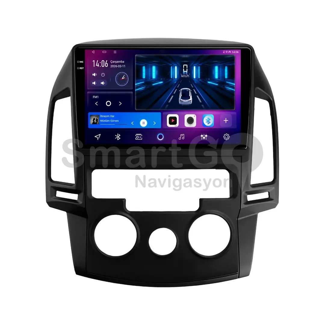 Hyundai i30 Android Multimedya Sistemi (2008-2011) - Manuel 9 İnç
