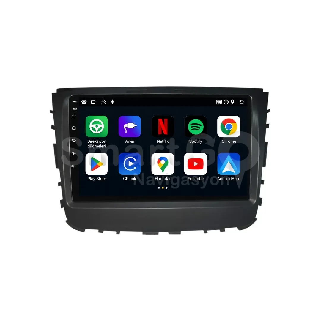SsangYong Musso Android Multimedya Sistemi (2019-2023) - 9 İnç