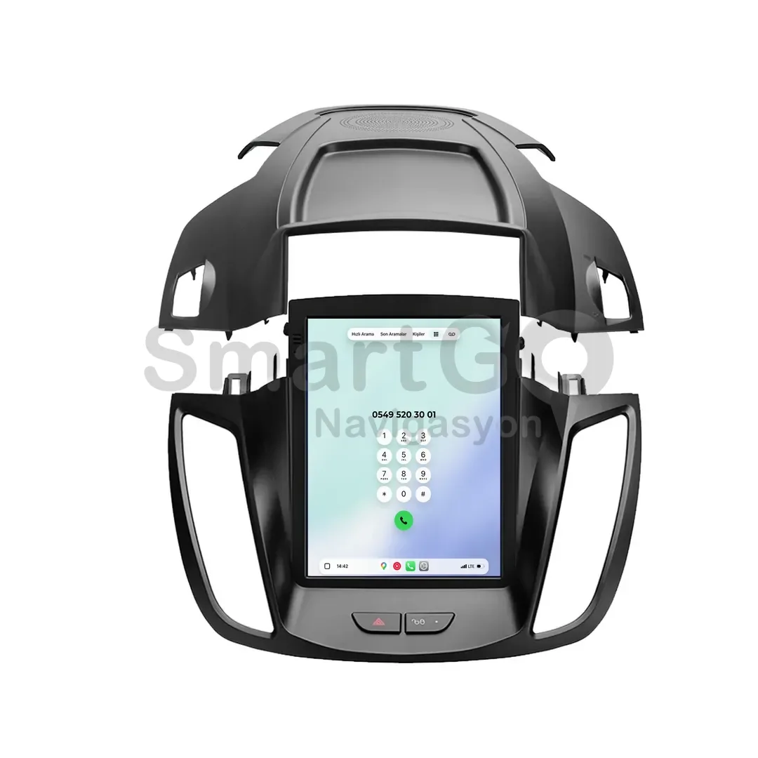 Ford C-Max Android Tesla Multimedya Sistemi (2011-2018) - 9.7 İnç