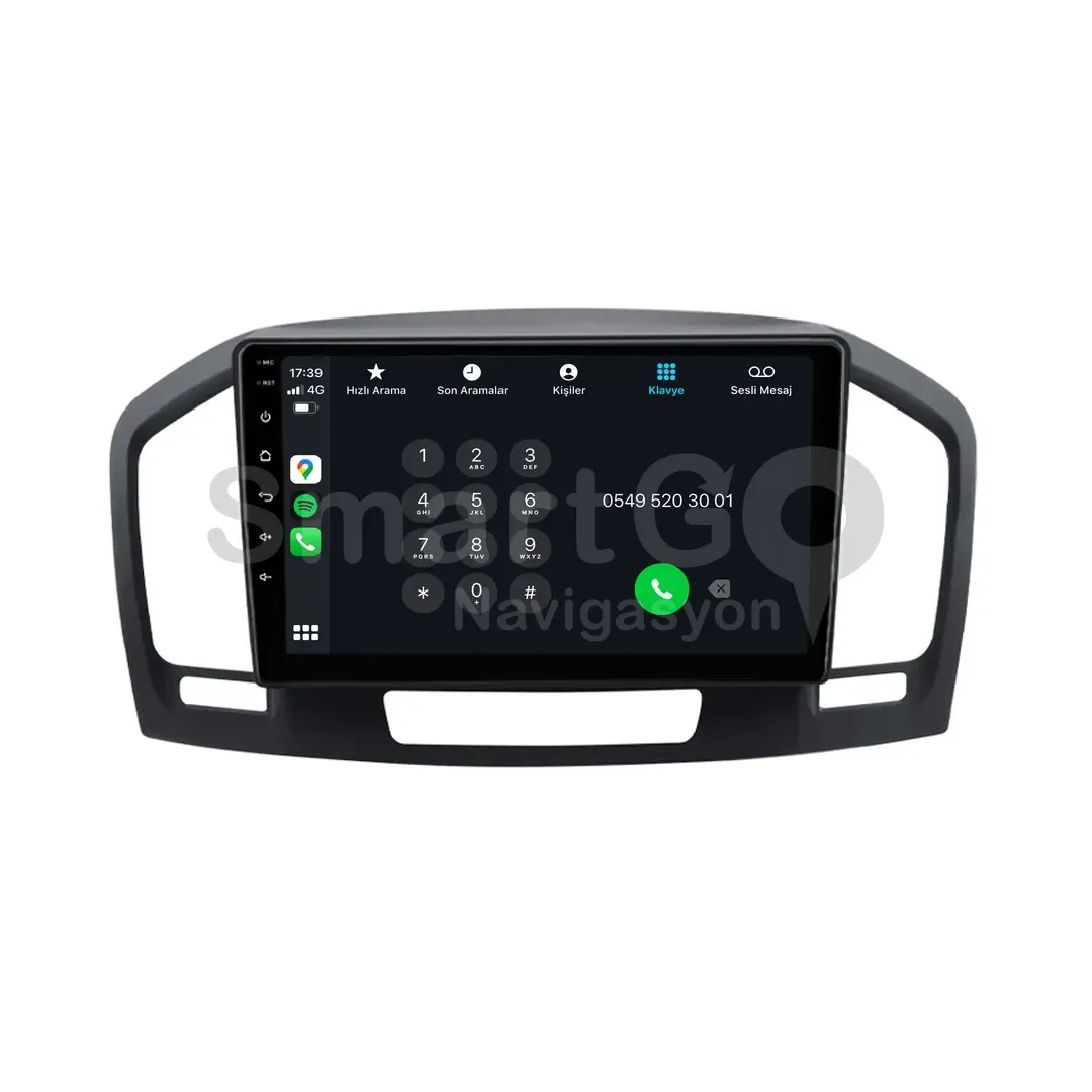 Opel Insignia Android Multimedya Sistemi (2009-2012) - 9 İnç