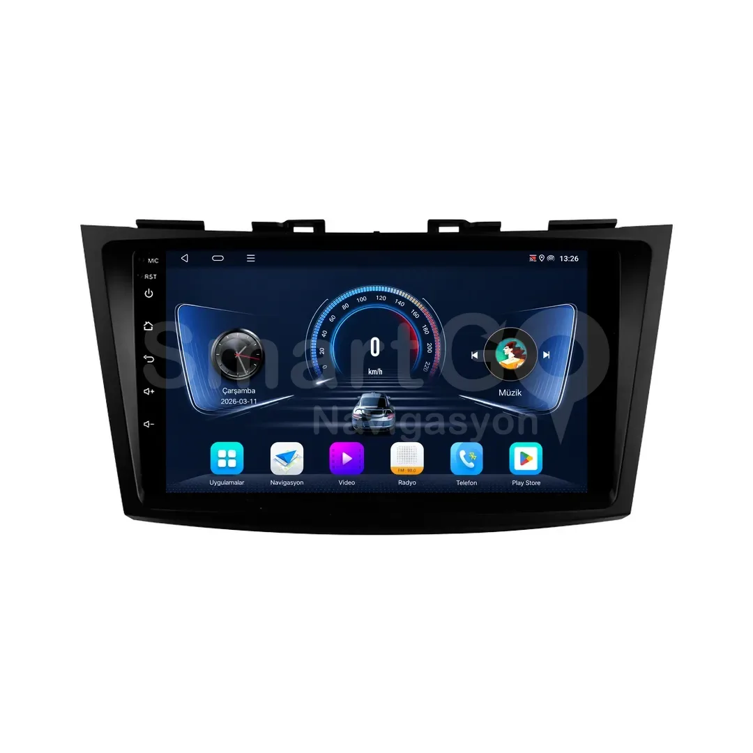 Suzuki Swift Android Multimedya Sistemi (2011-2016) - 9 İnç