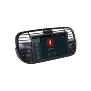 Fiat 500C OEM 7.0 İnç Android Multimedya 4+64 GB - Siyah Çerçeve