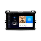 Toyota Land Cruiser Prado Android Multimedya Sistemi (2003-2009) - 9 İnç