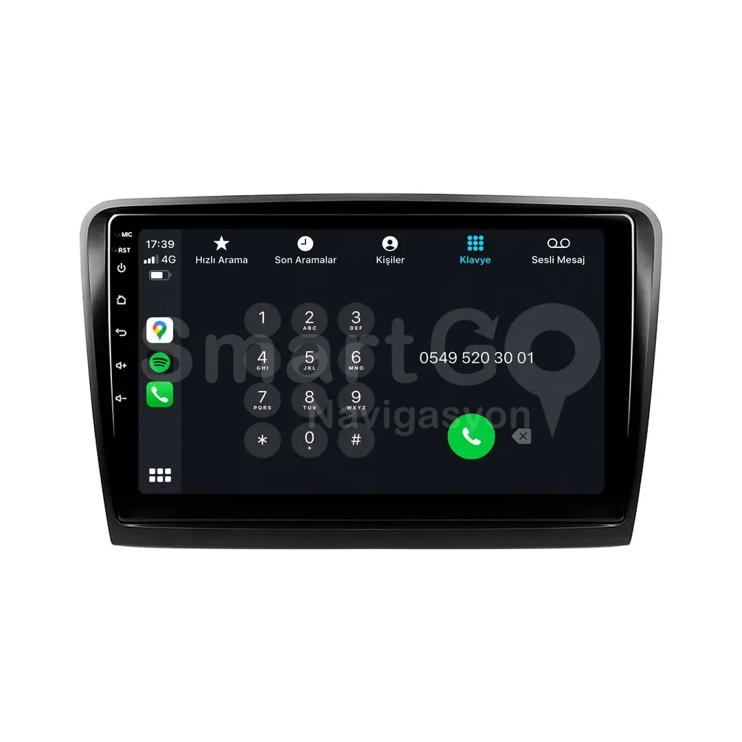 Skoda Superb Android Multimedya Sistemi (2009-2014) - 10 İnç