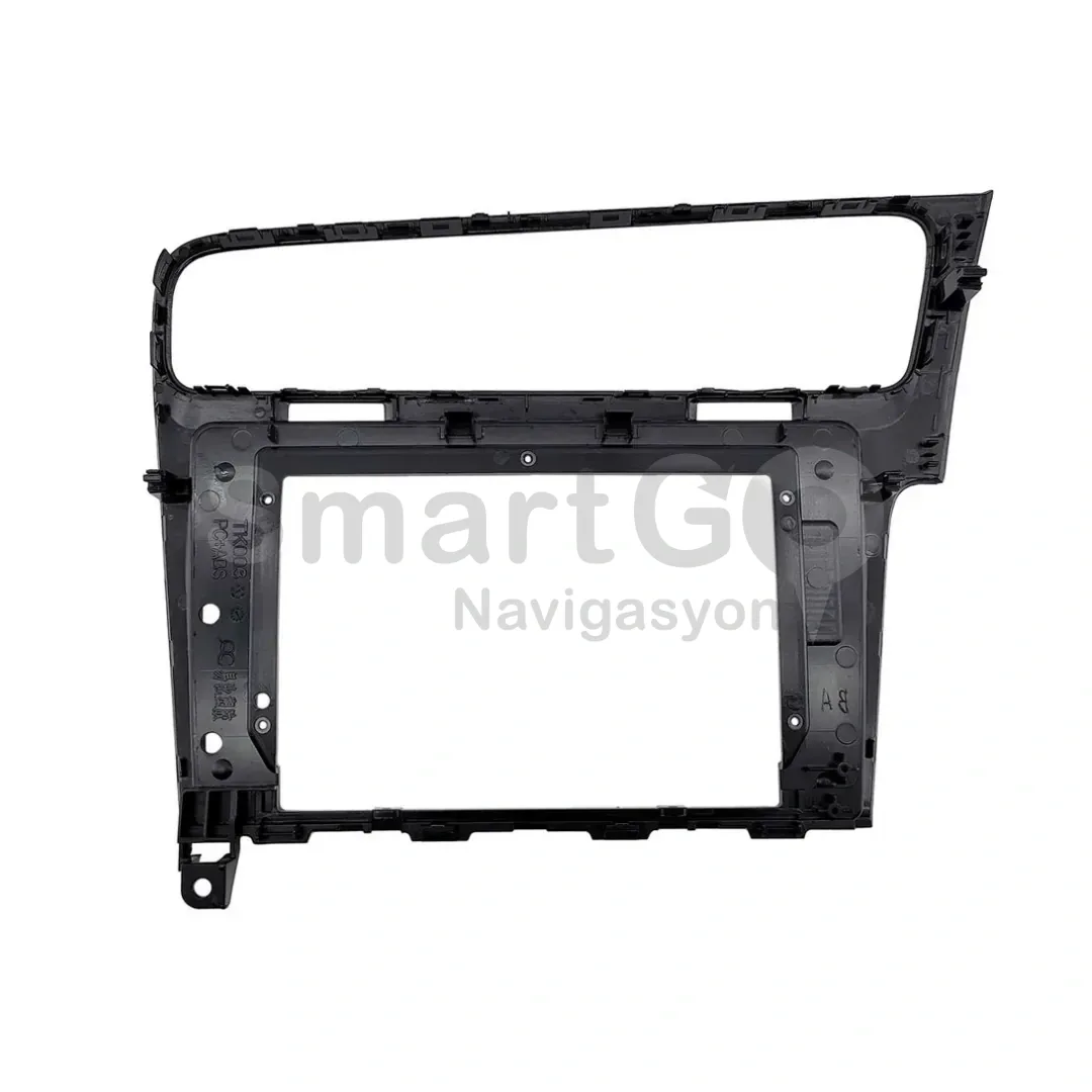 Volkswagen Golf 10 İnç 2012-2020 Siyah Multimedya Çerçevesi