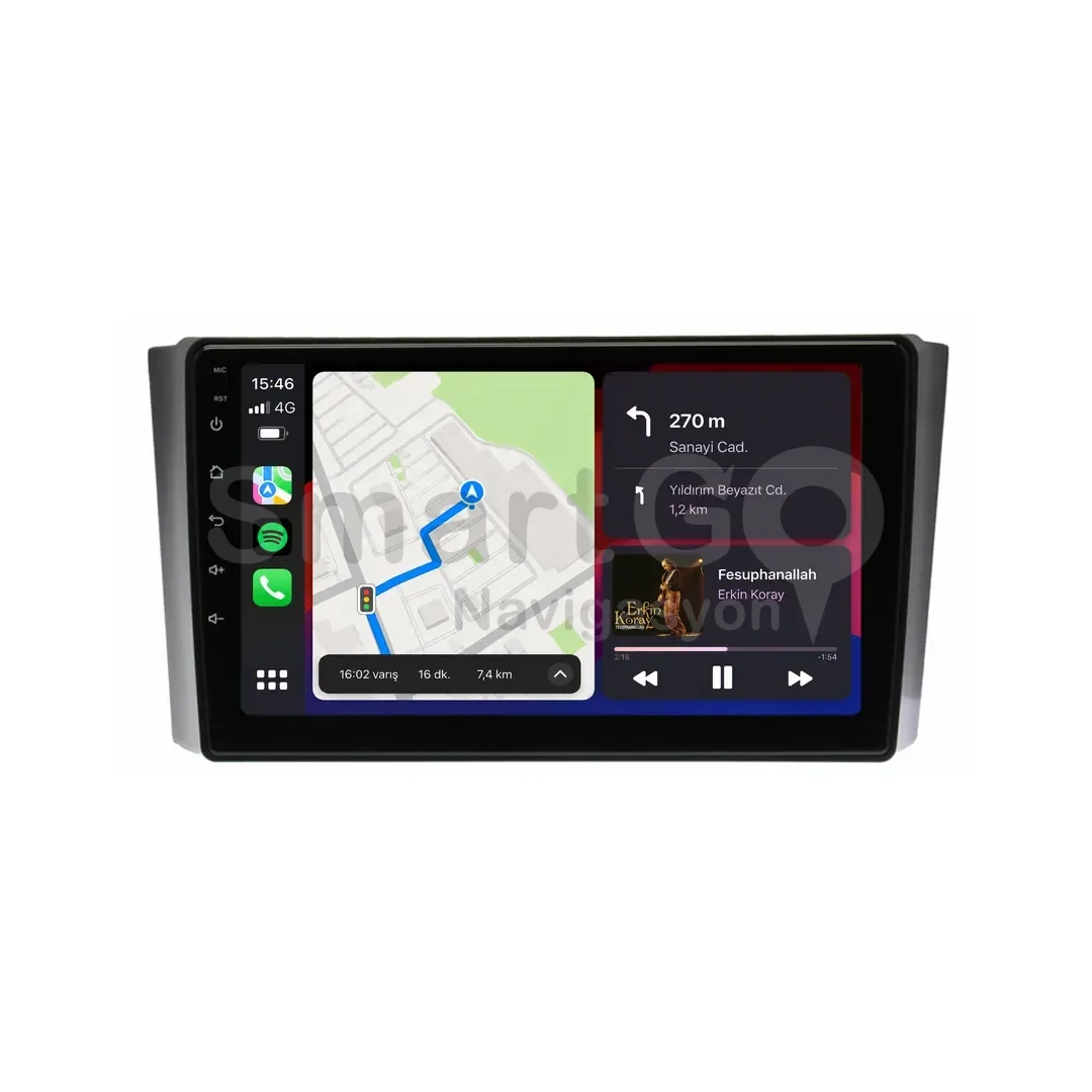 SsangYong Rexton Android Multimedya Sistemi (2008-2011) - 9 İnç