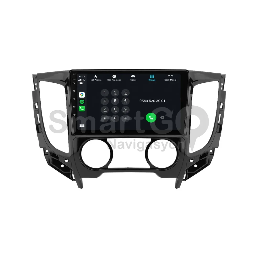 Mitsubishi L200 Android Multimedya Sistemi (2015-2018) - Fiat Fullback 9 İnç