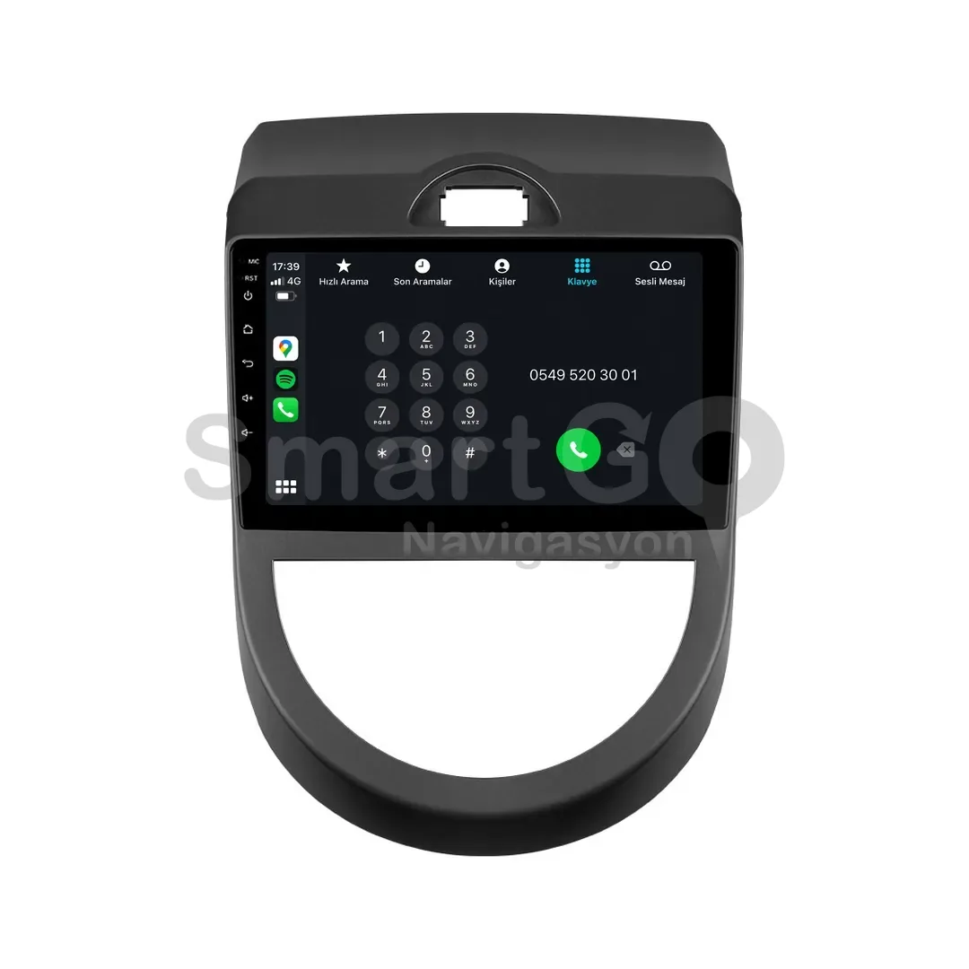 Kia Soul Android Multimedya Sistemi (2011-2013) - 9 İnç