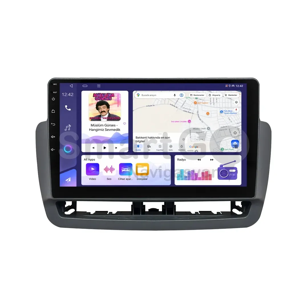 Seat Ibiza Android Multimedya Sistemi (2013-2015) - 9 İnç