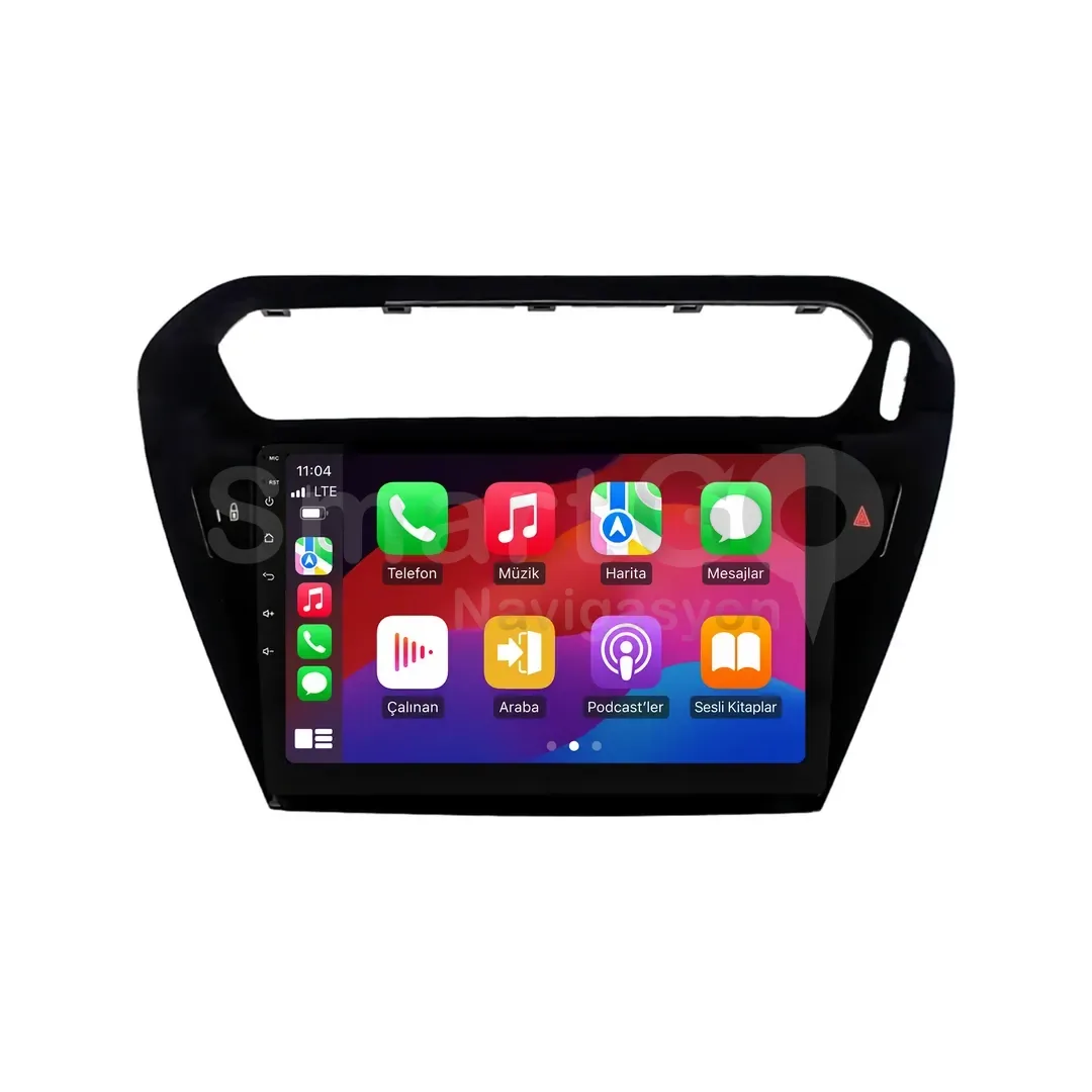 Citroen C-Elysee Android Siyah Multimedya Sistemi (2012-2024) - 9 İnç