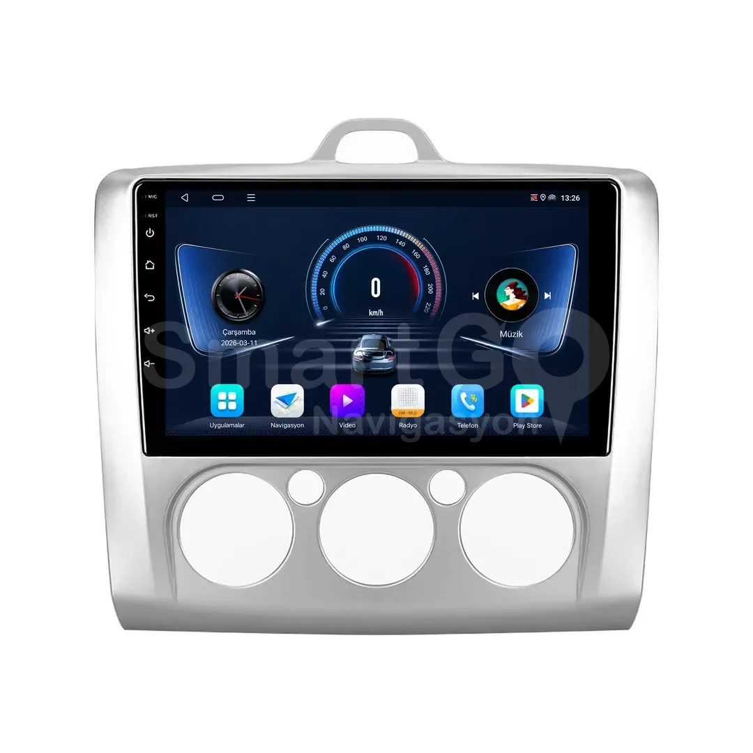 Ford Focus Android Multimedya Sistemi (2006-2011) - Manuel 9 İnç