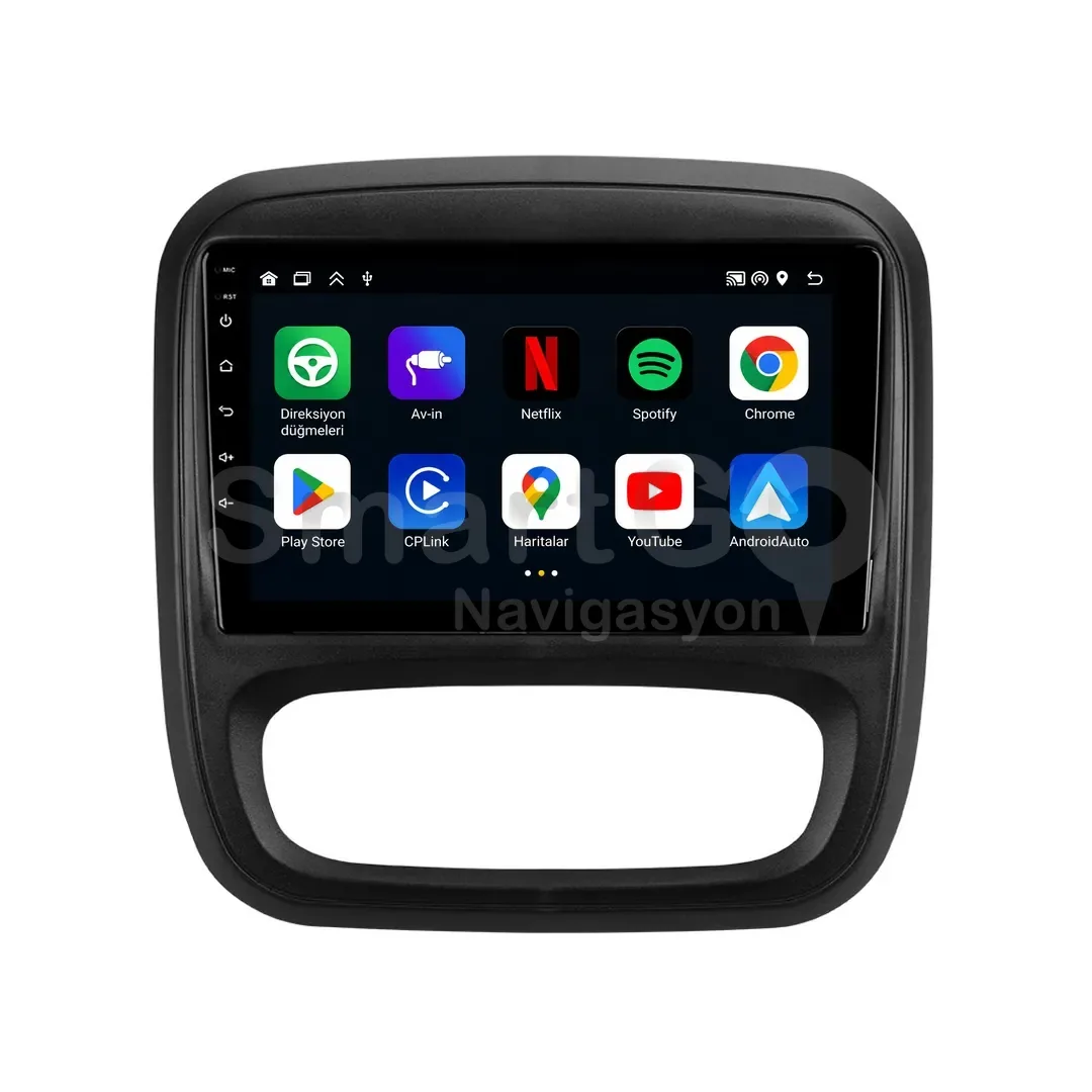 Renault Trafic Android Multimedya Sistemi (2019-2021) - 9 İnç