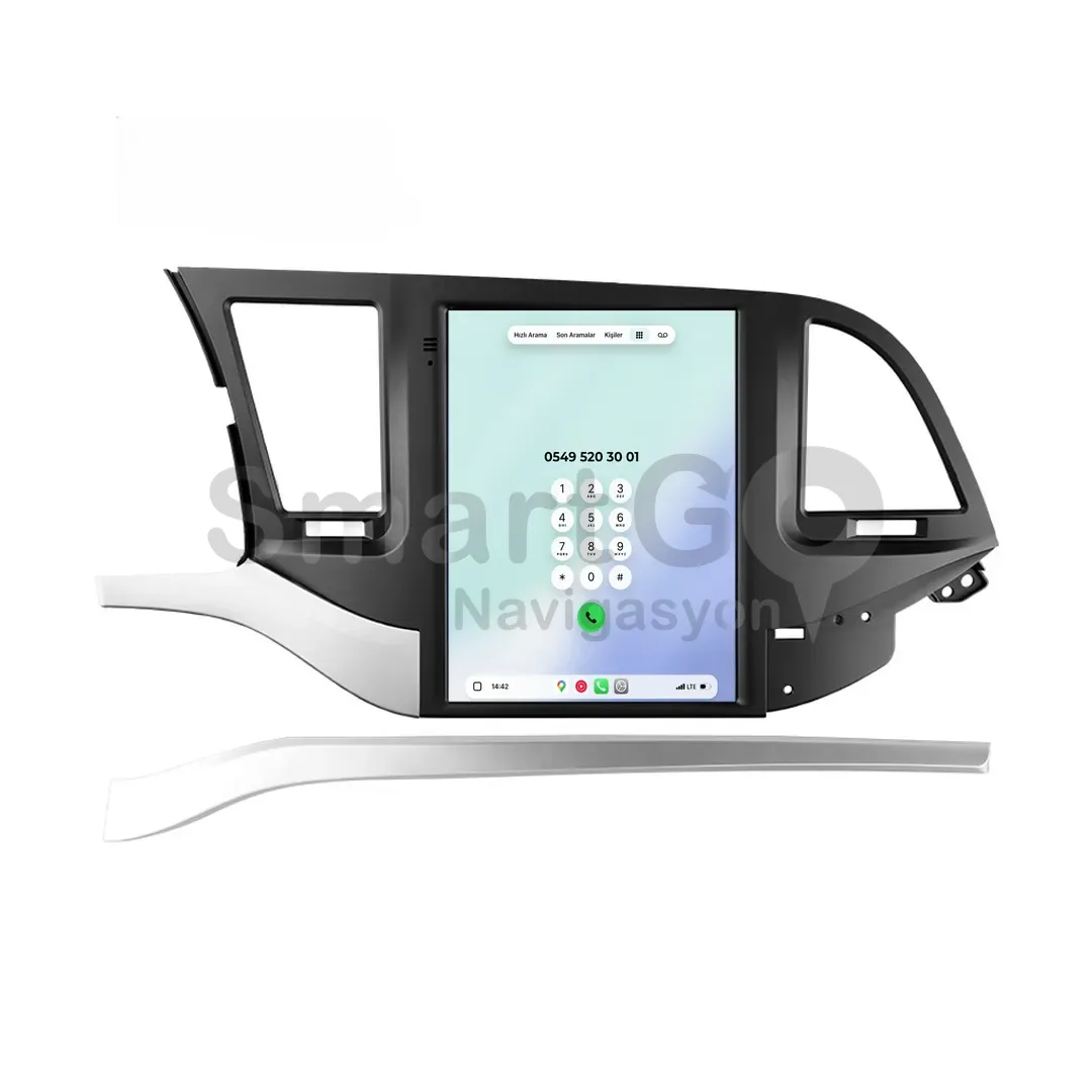 Hyundai Elantra Android Tesla Multimedya Sistemi (2016-2018) - 9.7 İnç