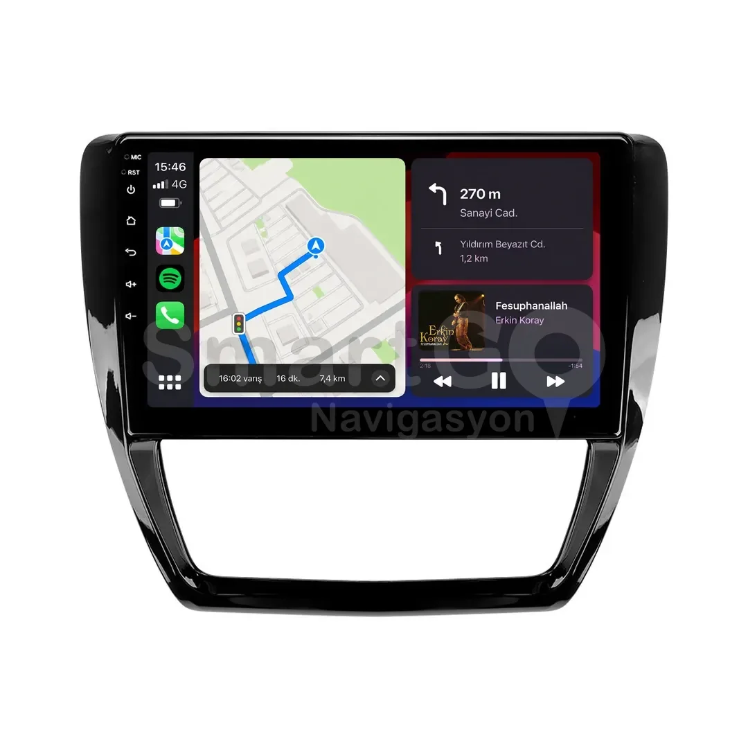 Volkswagen Jetta Android Multimedya Sistemi (2011-2017) - 10 İnç