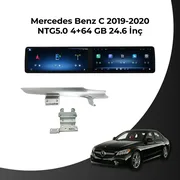 Mercedes Benz C/GLC W205 LCI X253 LCI 2019-2020 OEM 24.6 İnç Android Multimedya