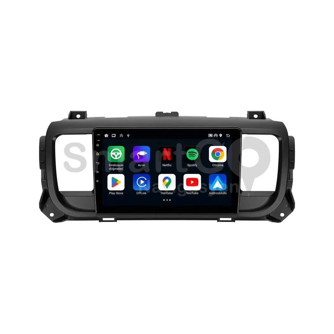 Citroen Jumpy Space & Spacetourer Android Multimedya Sistemi (2022-2023) - 9 İnç