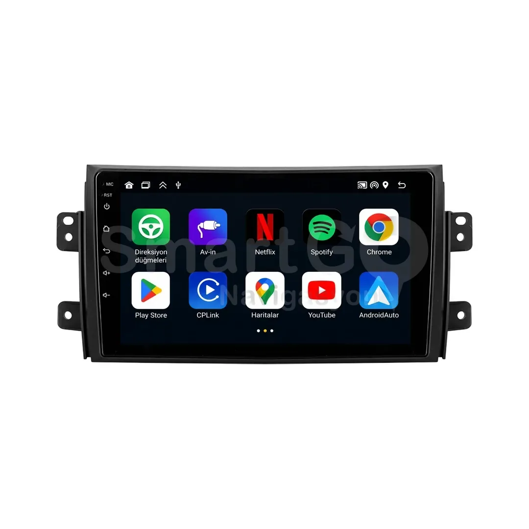 Suzuki SX4 Android Multimedya Sistemi (2008-2013) - Fiat Sedici 9 İnç