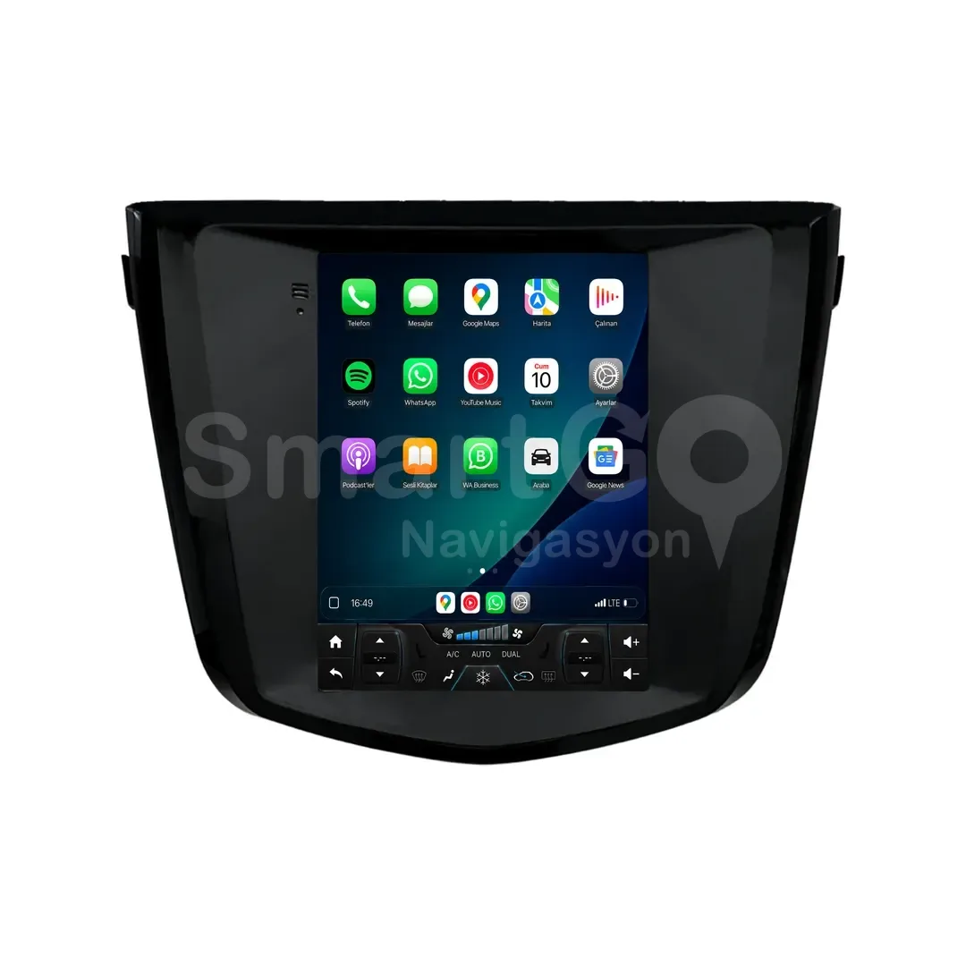 Nissan Qashqai Android Tesla Multimedya Sistemi (2014-2020) - 9.7 İnç