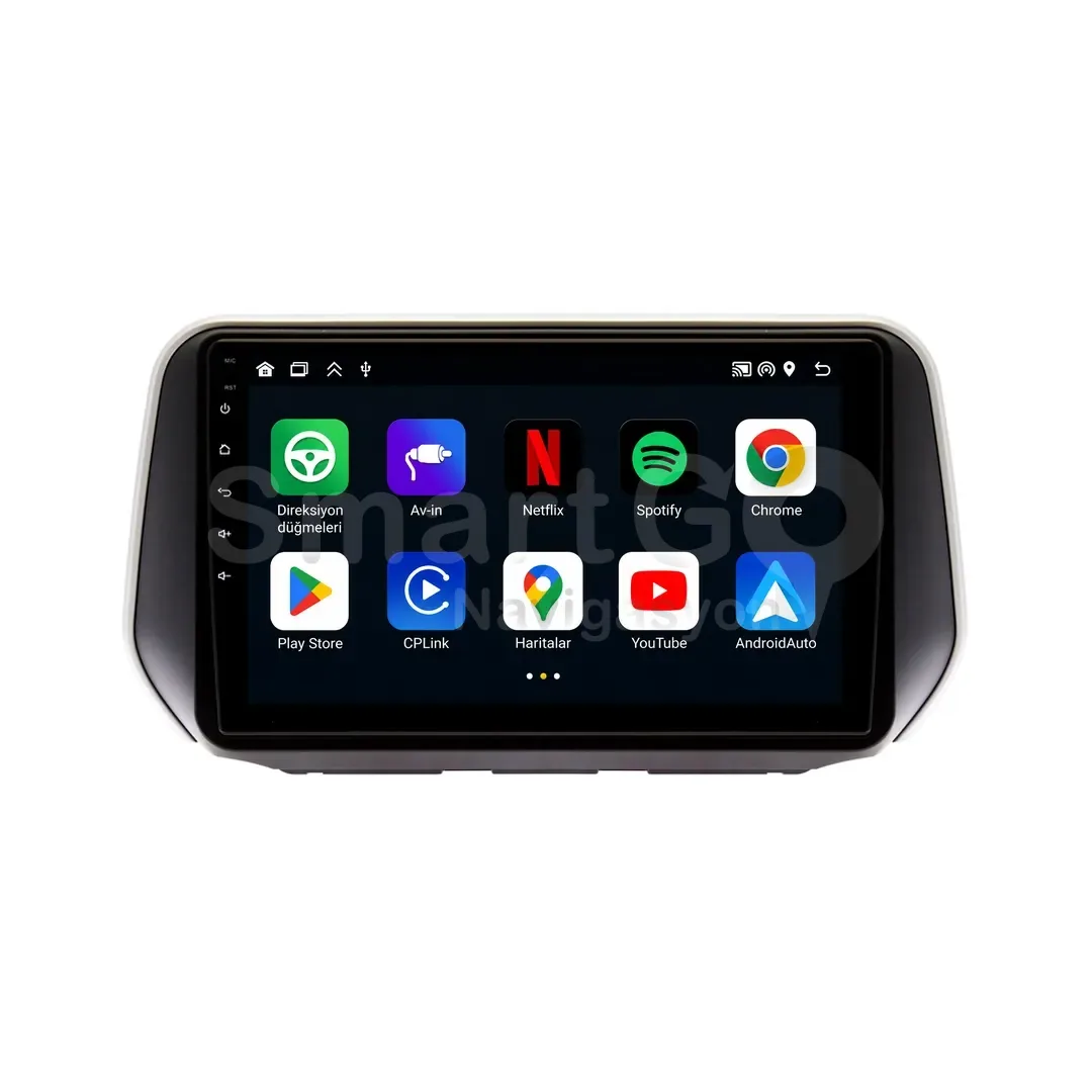 Hyundai Santa Fe Android Multimedya Sistemi (2019-2023) - 10 İnç