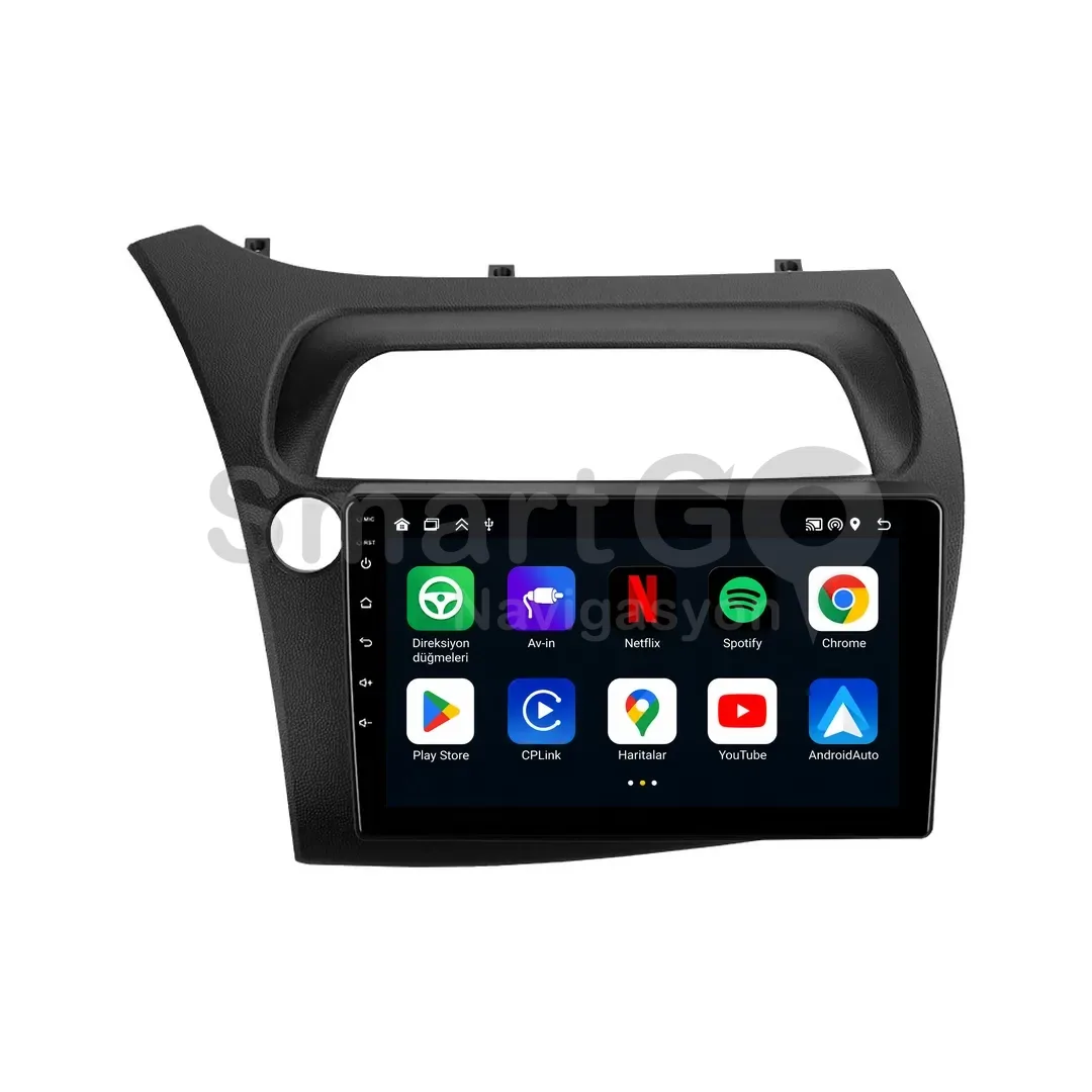 Honda Civic Android Multimedya Sistemi (2006-2012) - 9 İnç