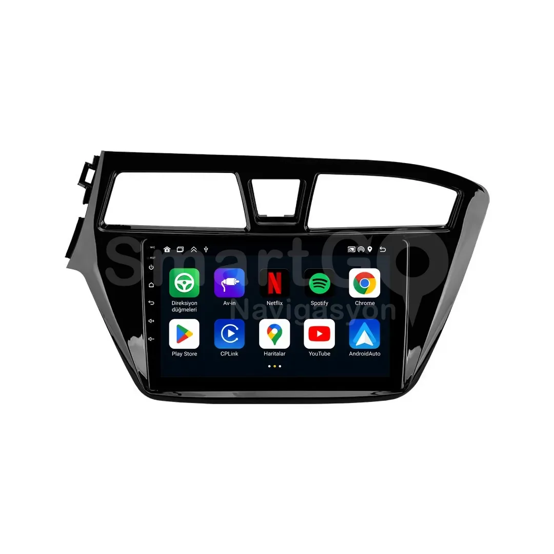 Hyundai i20 Android Multimedya Sistemi (2014-2018) - 9 İnç