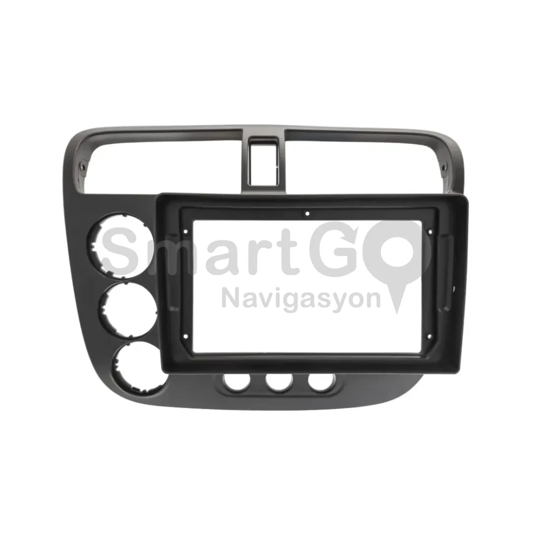 Honda Civic 9 İnç 2001-2006 Multimedya Çerçevesi