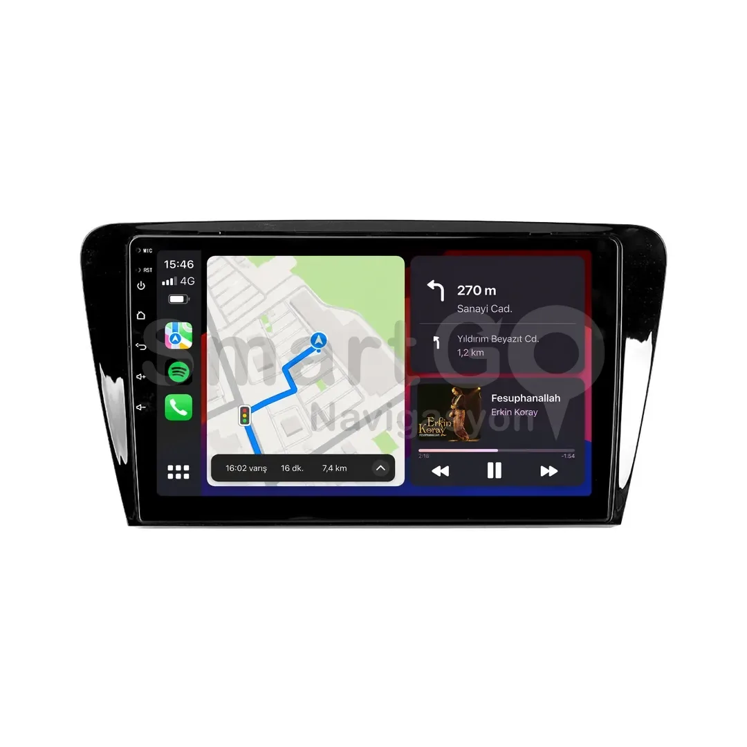 Skoda Octavia Android Multimedya Sistemi (2013-2019) - 10 İnç