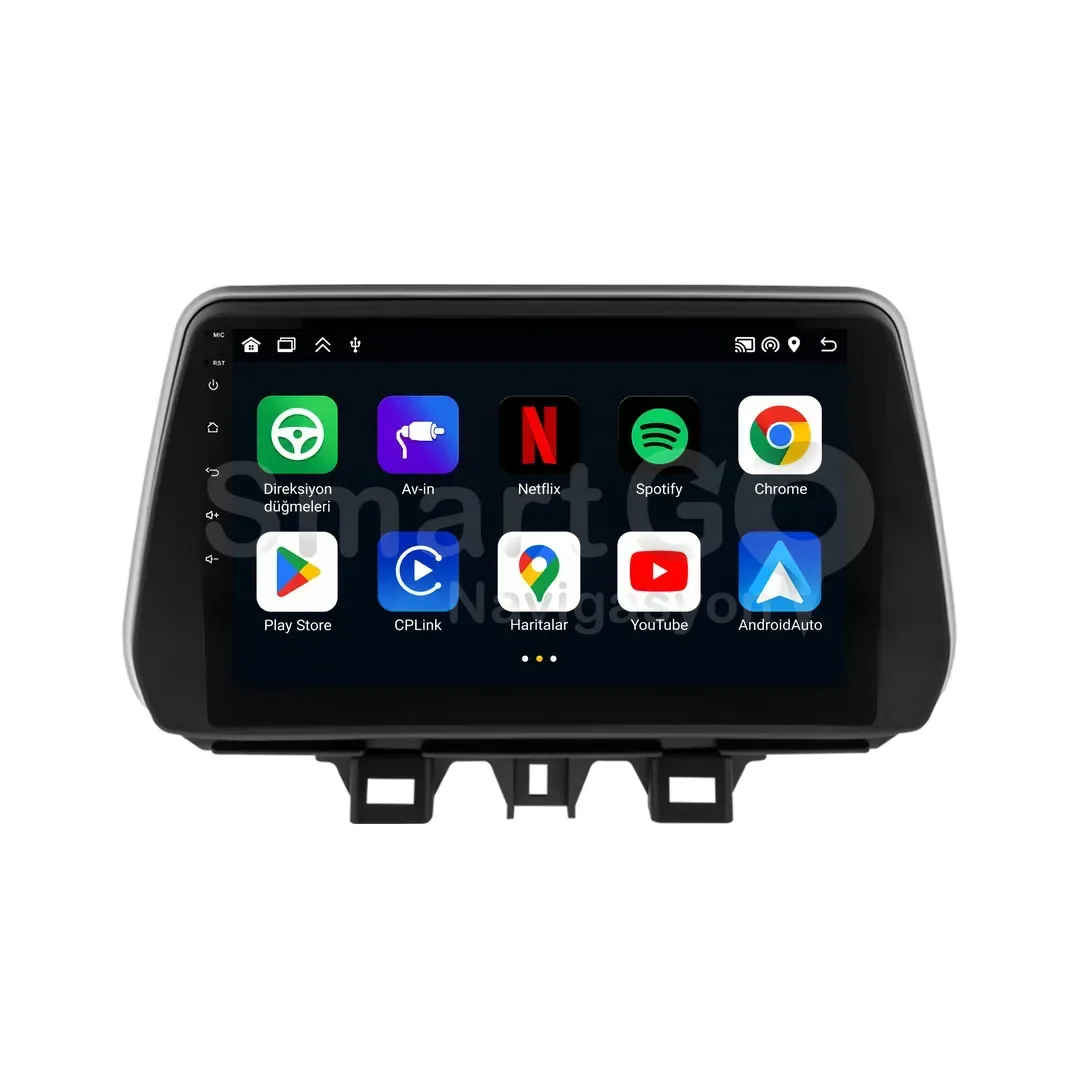 Hyundai Tucson Android Multimedya Sistemi (2018-2020) - 9 İnç