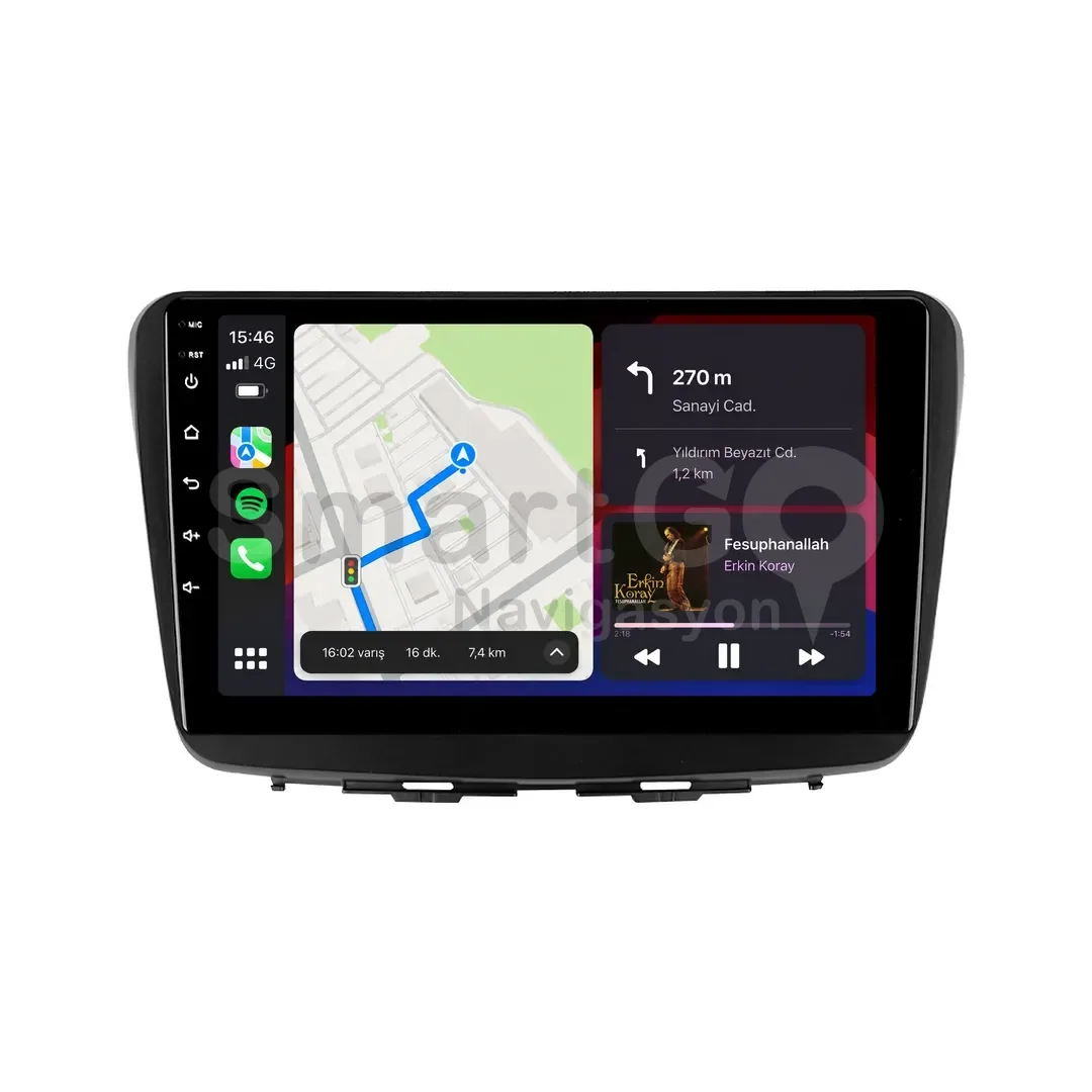 Suzuki Baleno Android Multimedya Sistemi (2016-2018) - 9 İnç