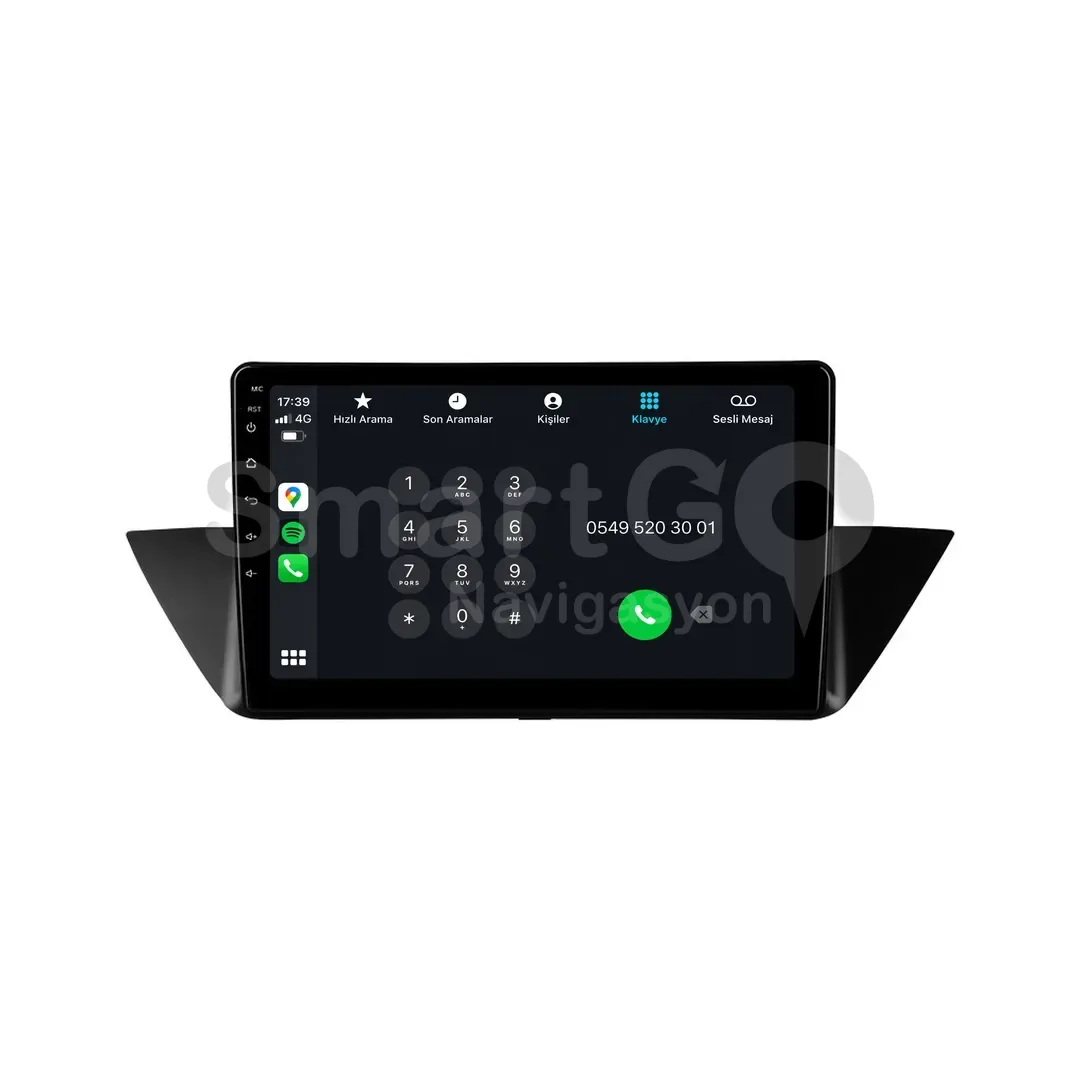 BMW X1 Android Multimedya Sistemi (2010-2015) - 10 İnç