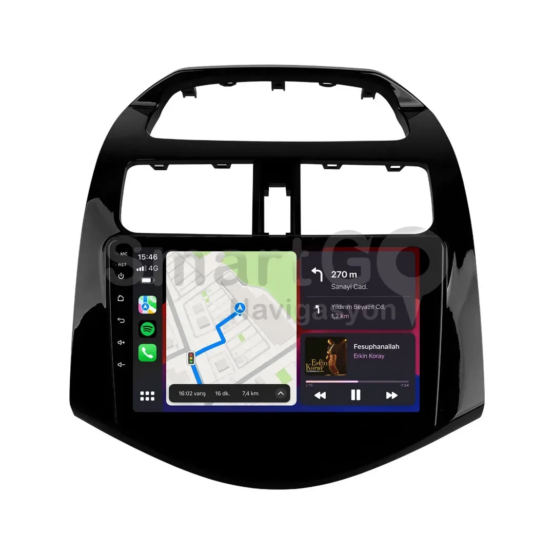 Chevrolet Spark Android Multimedya Sistemi (2010-2013) - 9 İnç