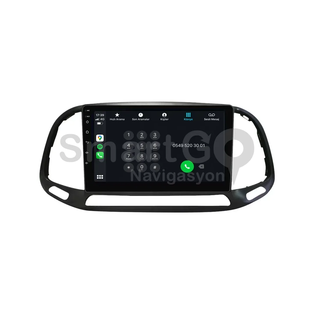 Fiat Doblo Cargo D4 Android Multimedya Sistemi (2015-2023) - 9 İnç