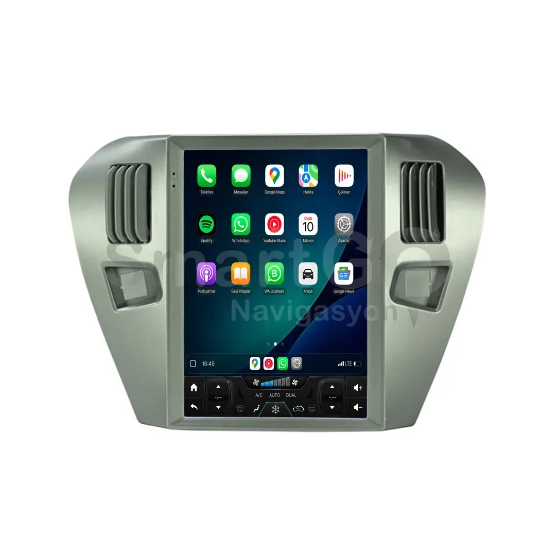 Citroen C-Elysee Android Tesla Multimedya Sistemi (2012-2024) - 9.7 İnç