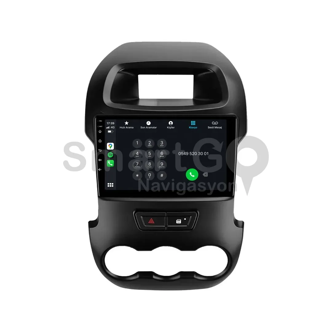 Ford Ranger Android Multimedya Sistemi (2012-2015) - 9 İnç