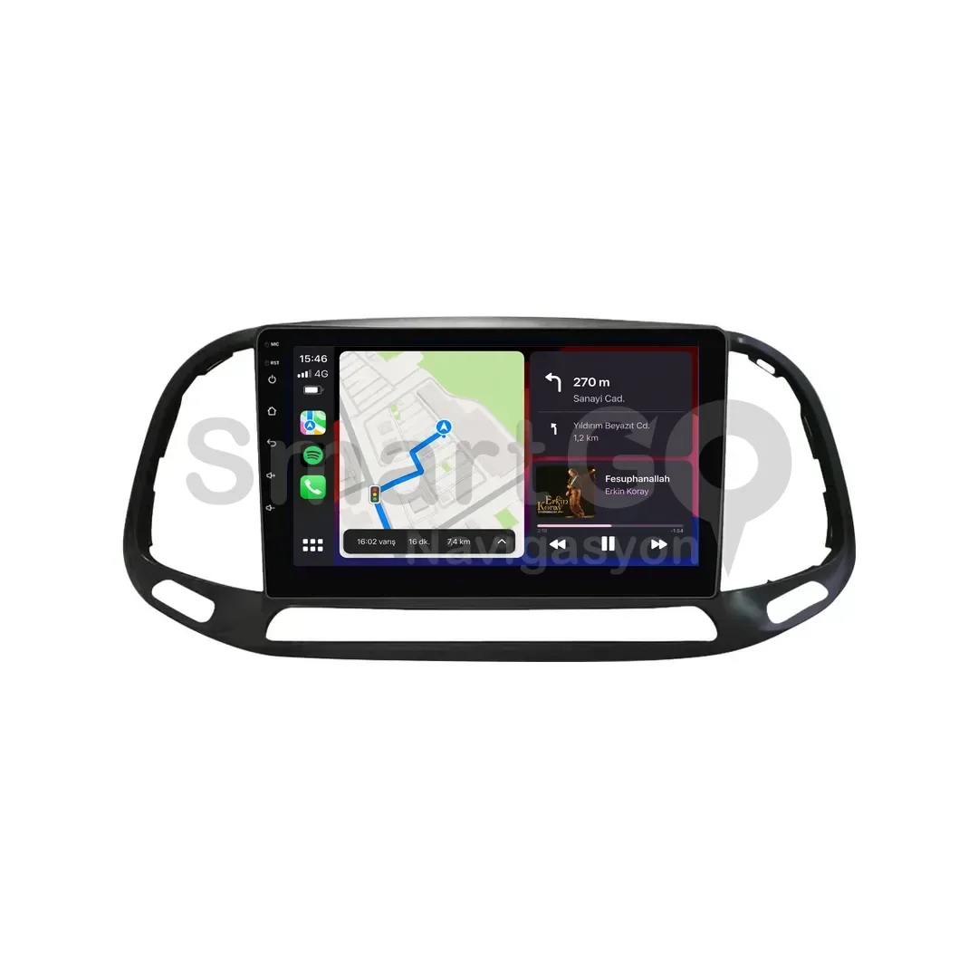 Fiat Doblo Panorama D4 Android Multimedya Sistemi (2015-2021) - Cargo 9 İnç