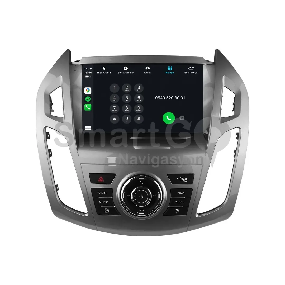 Ford Transit Connect Android Multimedya Sistemi (2014-2018) - Tourneo 9 İnç