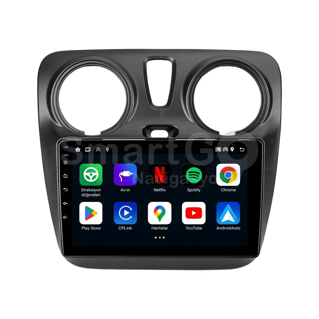 Dacia Lodgy Android Multimedya Sistemi (2012-2022) - Dokker 9 İnç