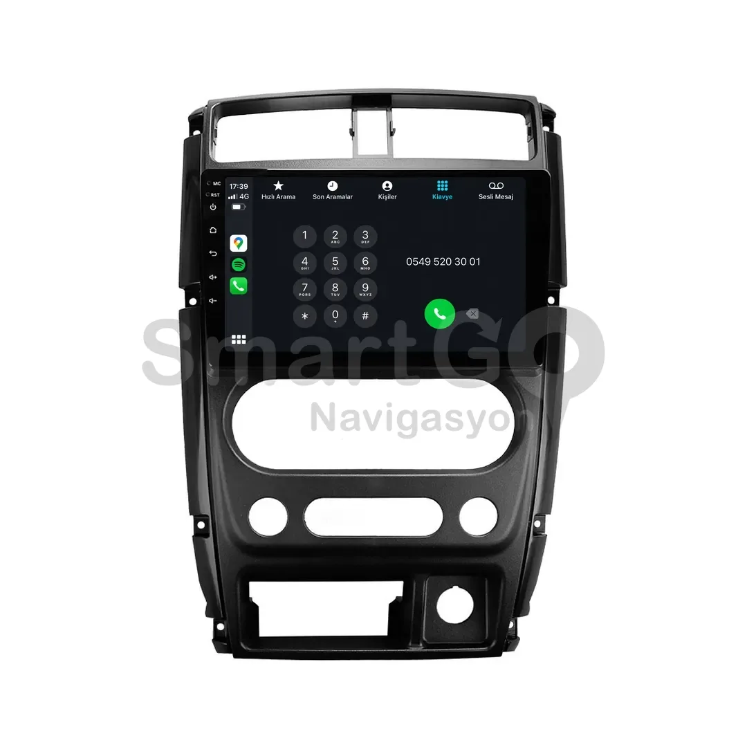 Suzuki Jimny Android Multimedya Sistemi (2006-2017) - 9 İnç