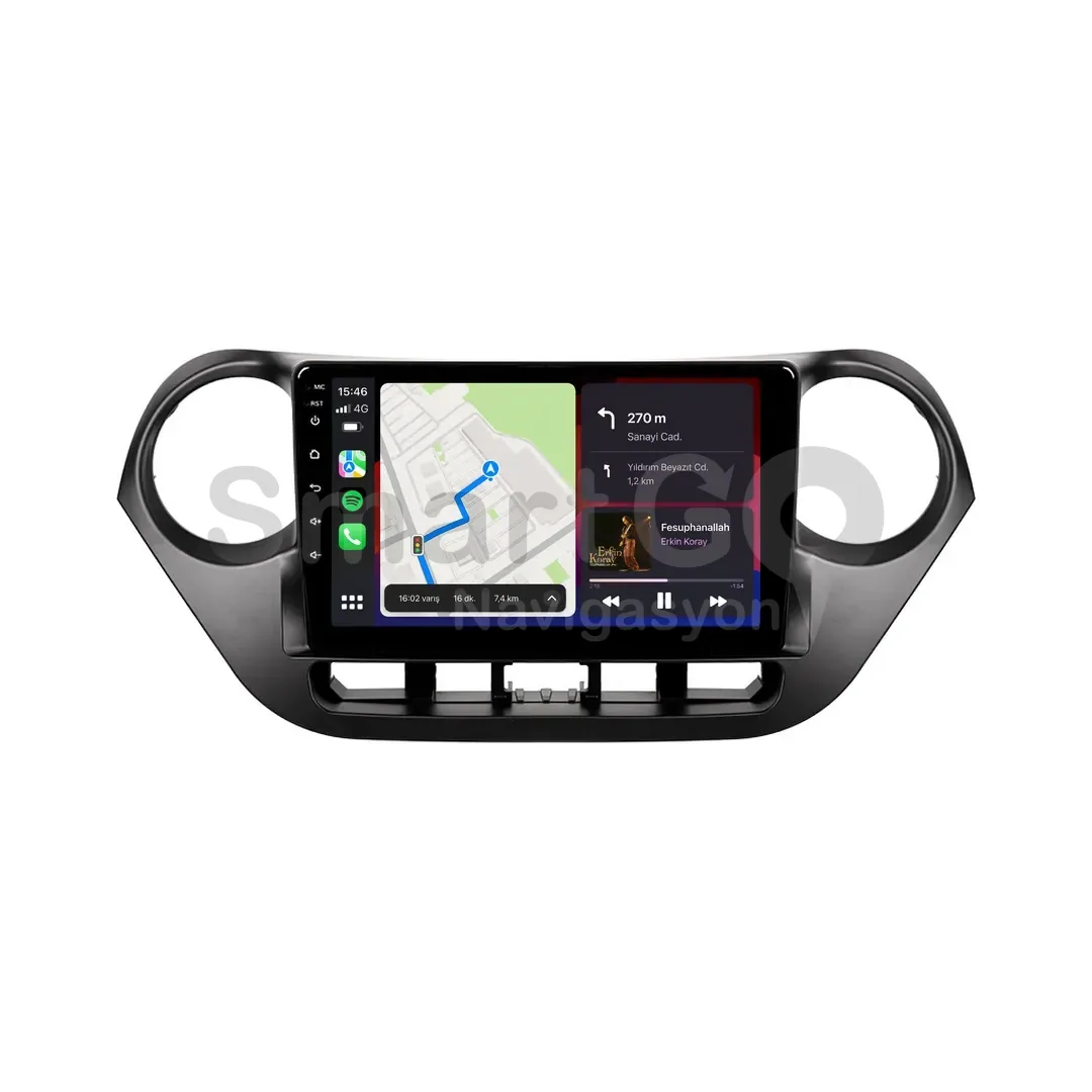 Hyundai i10 Android Multimedya Sistemi (2013-2019) - 9 İnç
