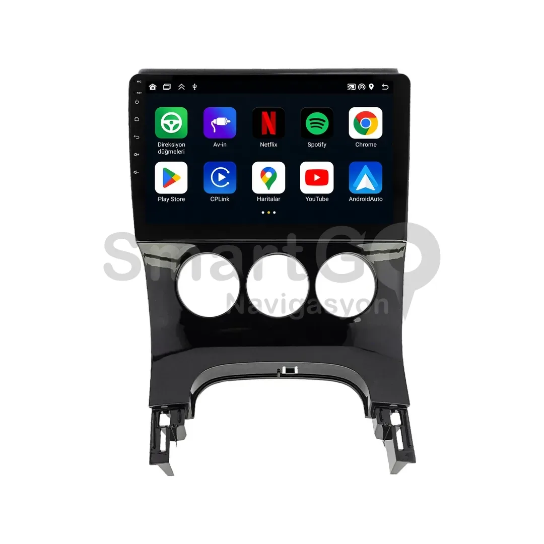Peugeot 5008 Android Multimedya Sistemi (2010-2016) - 3008 Manuel 9 İnç