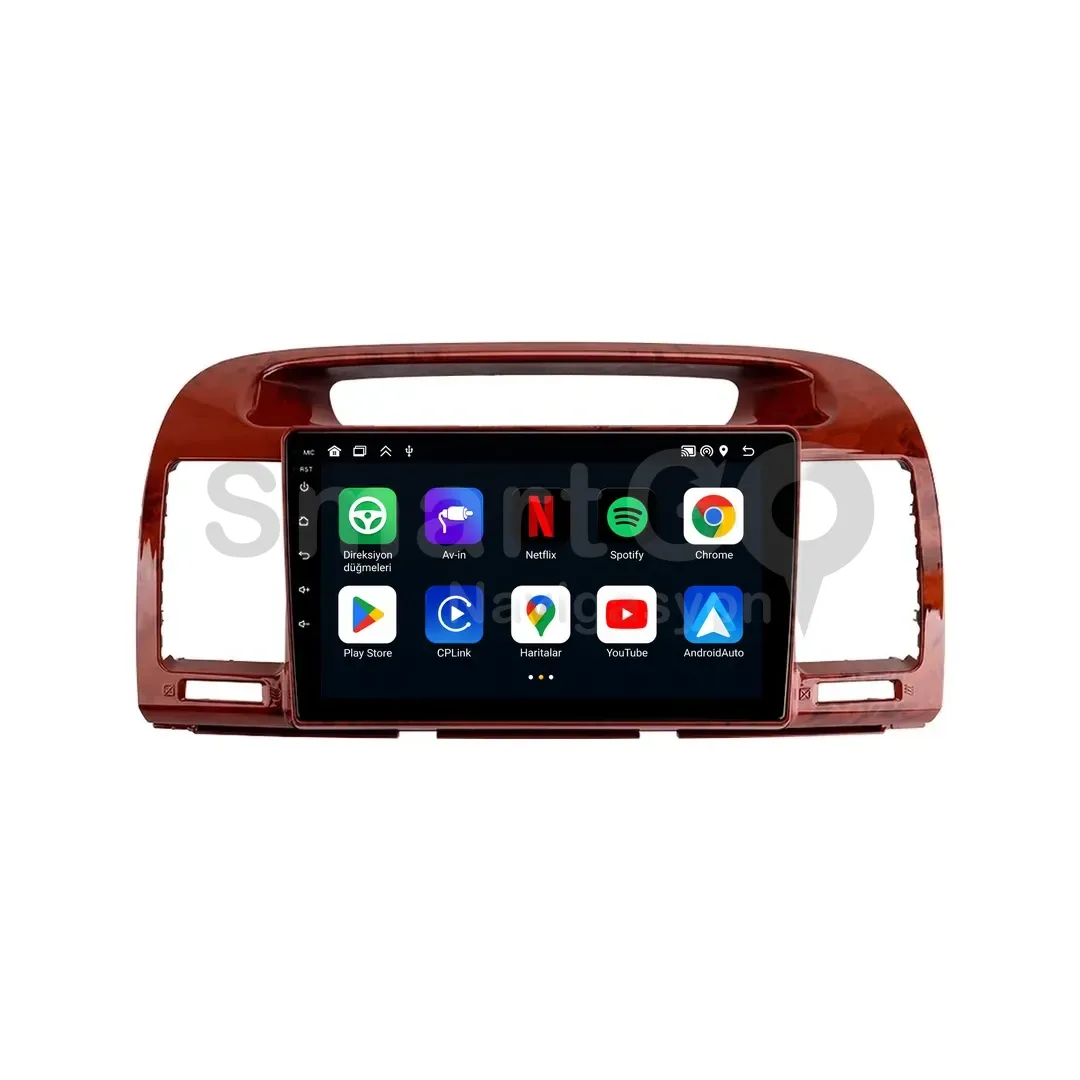 Toyota Camry Android Multimedya Sistemi (2002-2006) - 9 İnç
