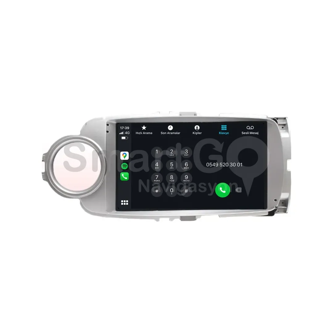 Toyota Yaris Android Multimedya Sistemi (2012-2019) - 9 İnç