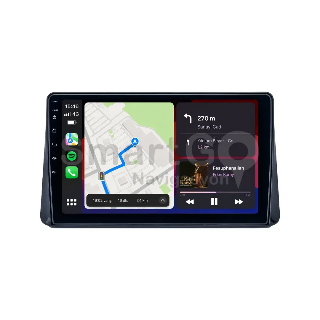 Ford Focus Android Multimedya Sistemi (2018-2022) - 10 İnç