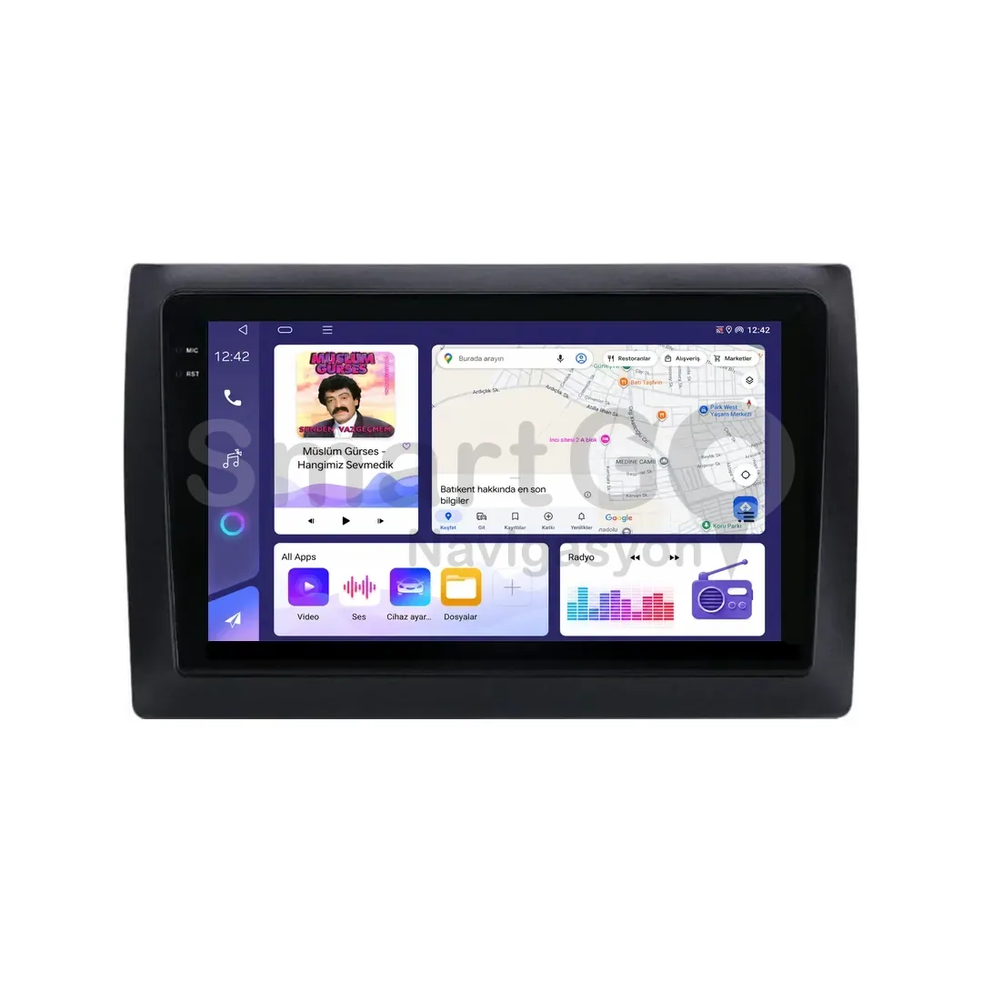Fiat Stilo Android Multimedya Sistemi (2002-2007) - 9 İnç
