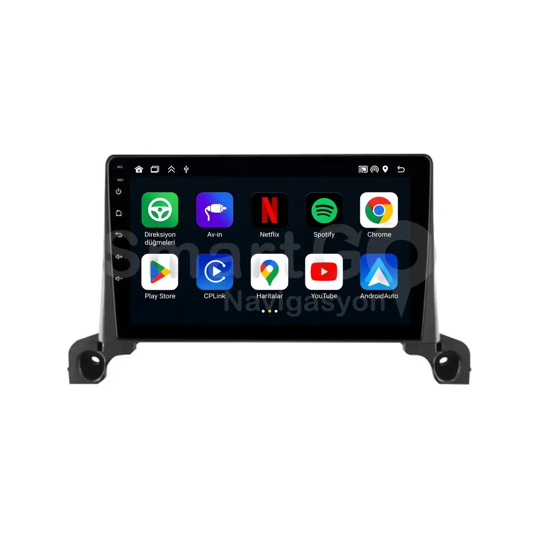 Peugeot 5008 Android Multimedya Sistemi (2017-2023) - 3008 9 İnç