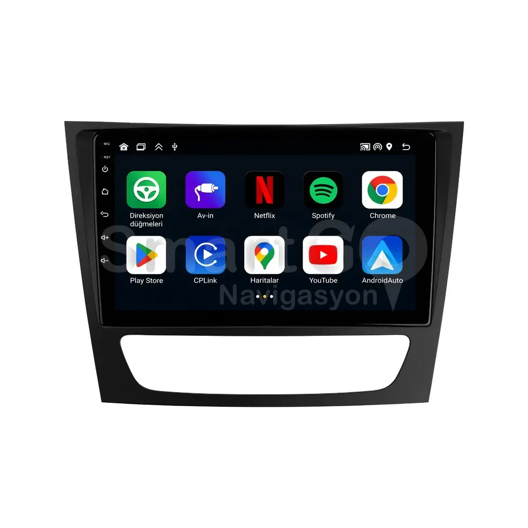 Mercedes E-Class Android Multimedya Sistemi (2002-2010) - CLS 9 İnç