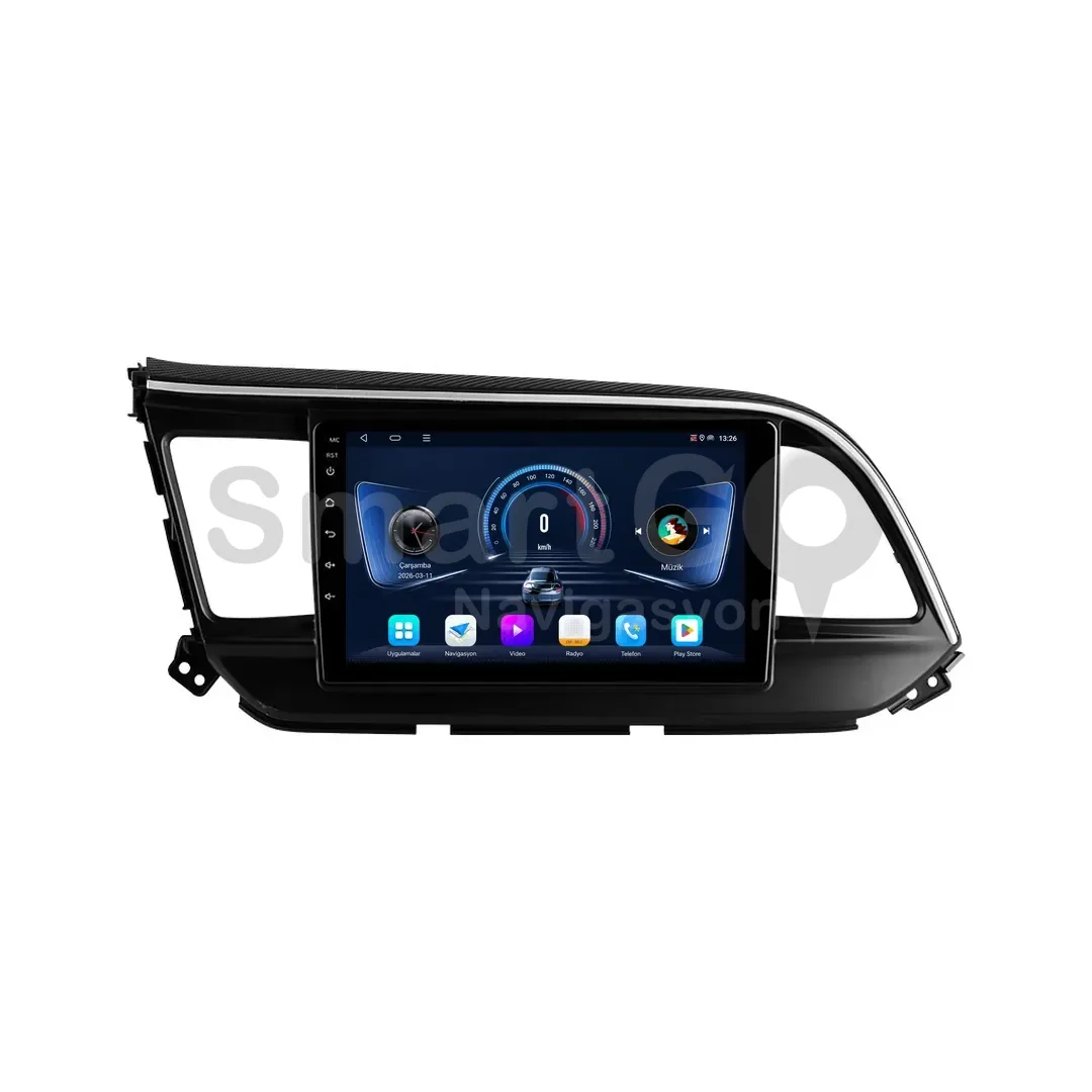 Hyundai Elantra Android Multimedya Sistemi (2019-2020) - 9 İnç