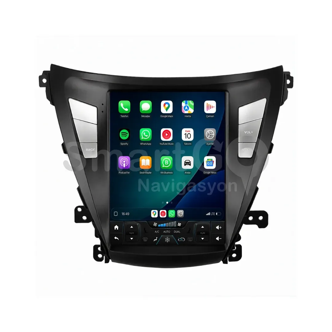 Hyundai Elantra Android Tesla Multimedya Sistemi (2014-2015) - 9.7 İnç